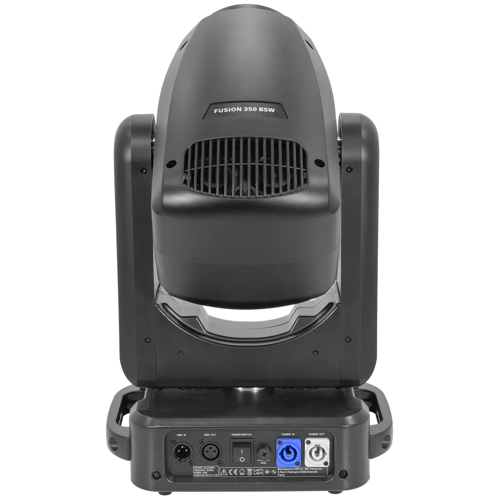 Pack of 2 hybrid floodlights 350 W in flight case - Fusion 350 BSW Set Evolite - Intelligent Beam, Spot & Wash