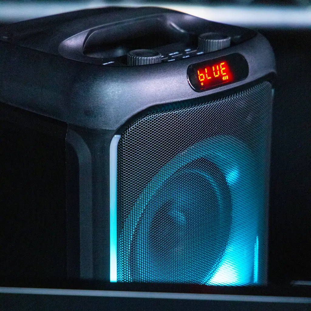 Portable speaker - Cube 200 BoomTone DJ - Bluetooth 5.0, built-in battery & LED lighting