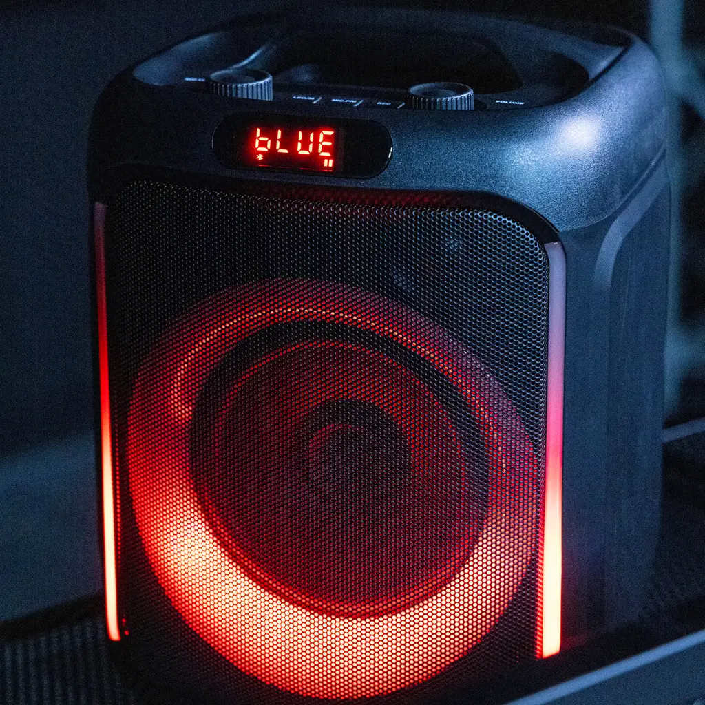Portable speaker - Cube 200 BoomTone DJ - Bluetooth 5.0, built-in battery & LED lighting