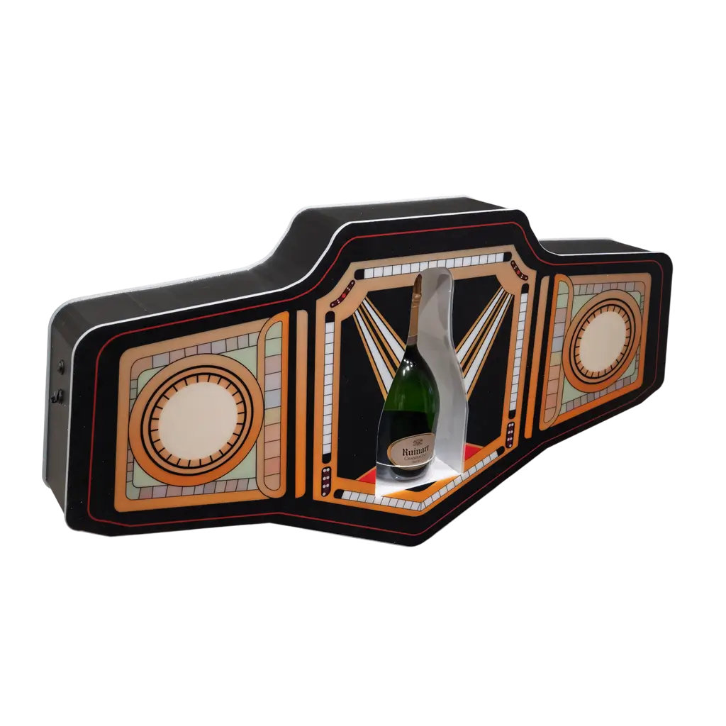 Rituel de service "Boxe" - Illuminated VIP bottle display | By Sparklers