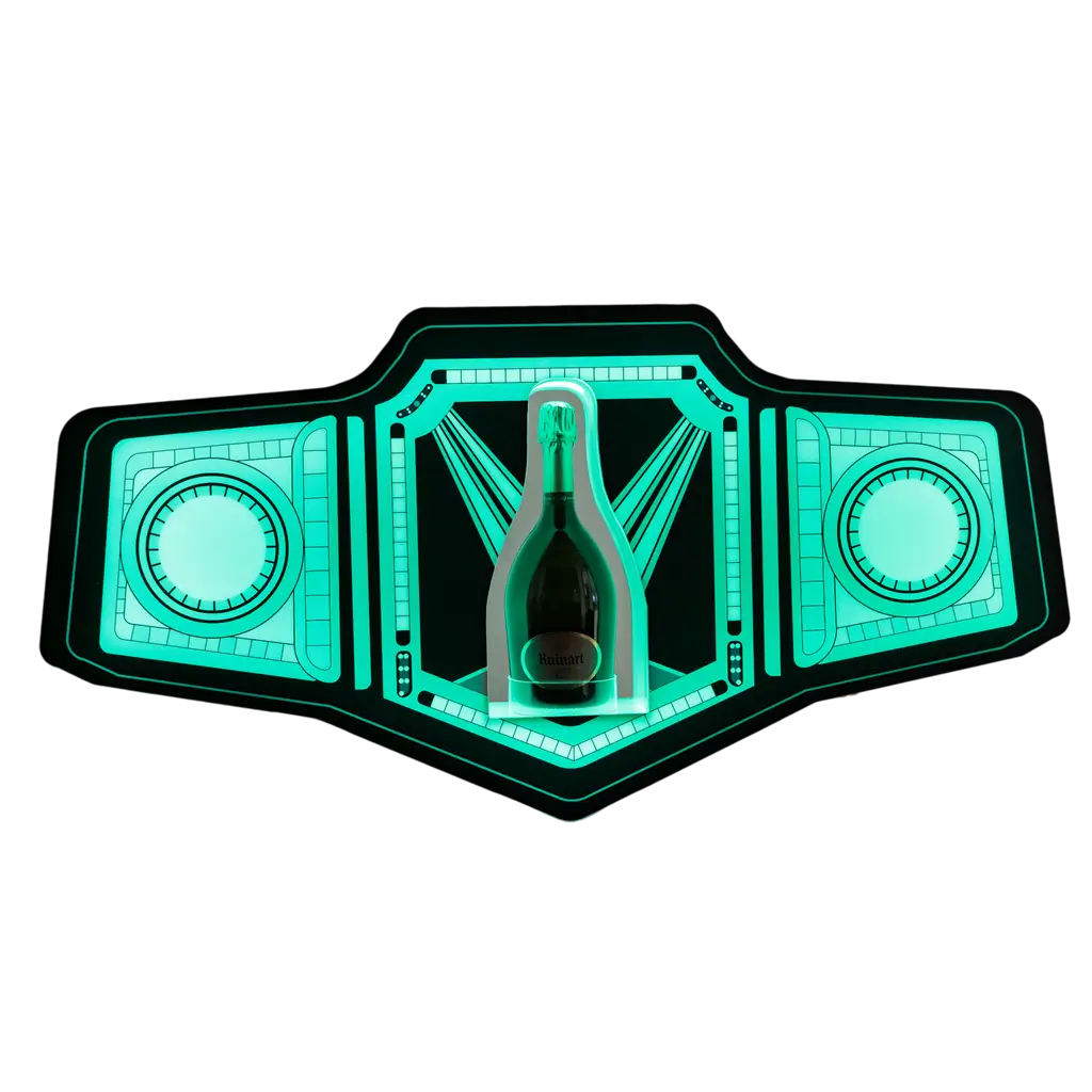 Rituel de service "Boxe" - Illuminated VIP bottle display | By Sparklers