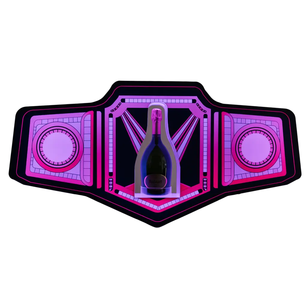 Rituel de service "Boxe" - Illuminated VIP bottle display | By Sparklers