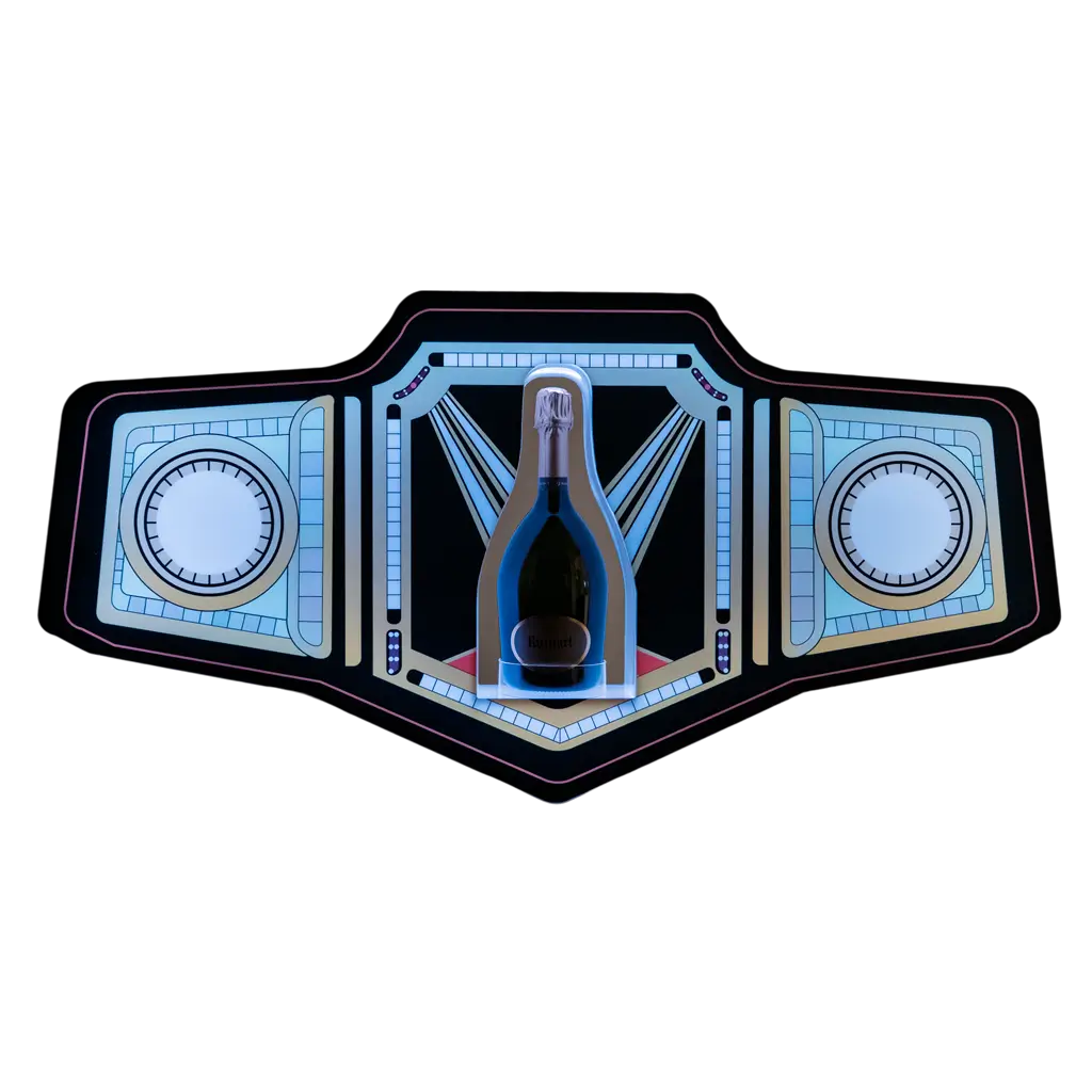 Rituel de service "Boxe" - Illuminated VIP bottle display | By Sparklers