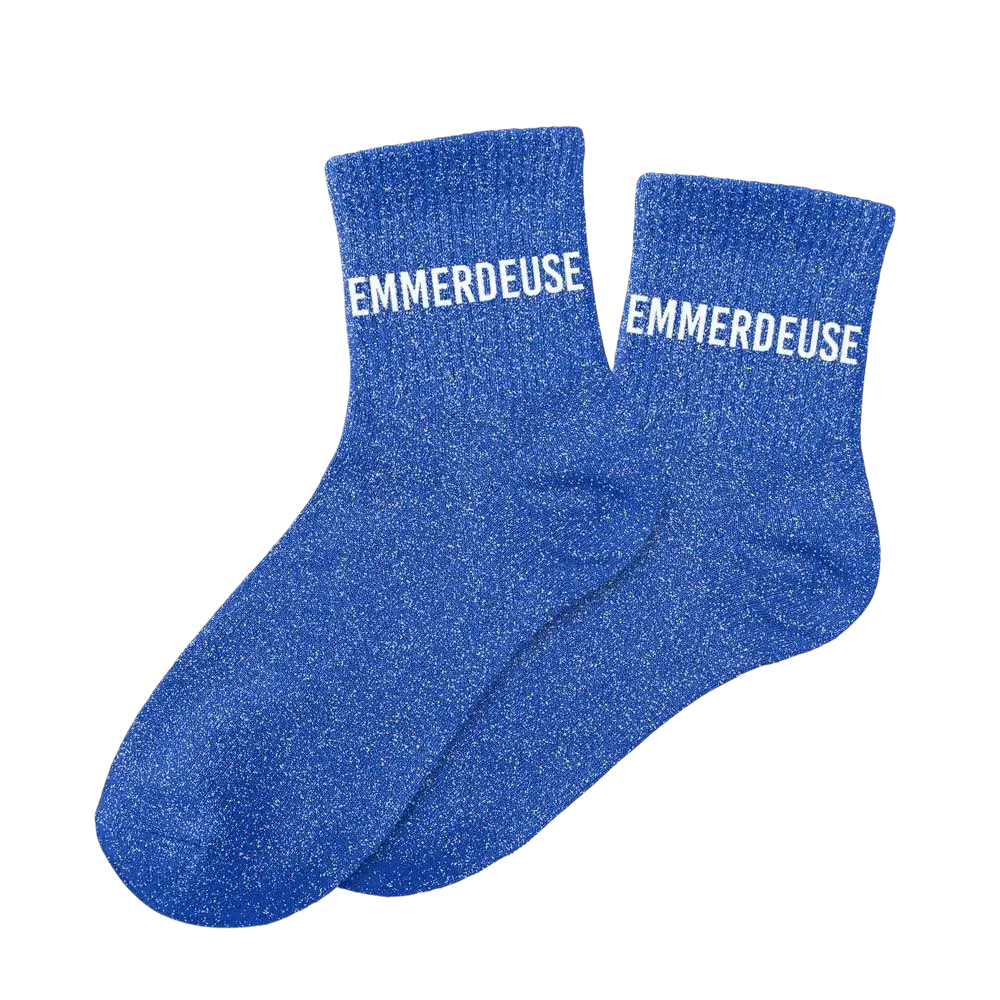 Emmerdeuse glitter socks - One size 36-42