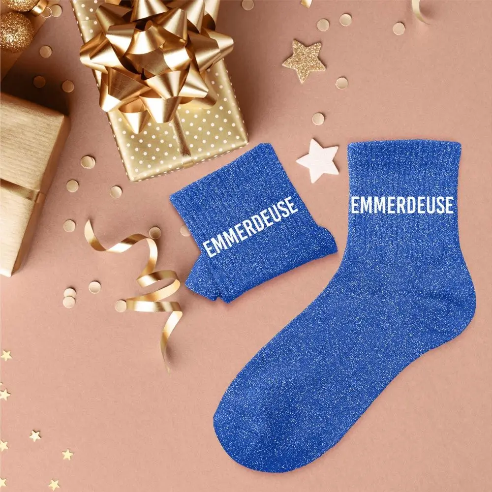 Emmerdeuse glitter socks - One size 36-42