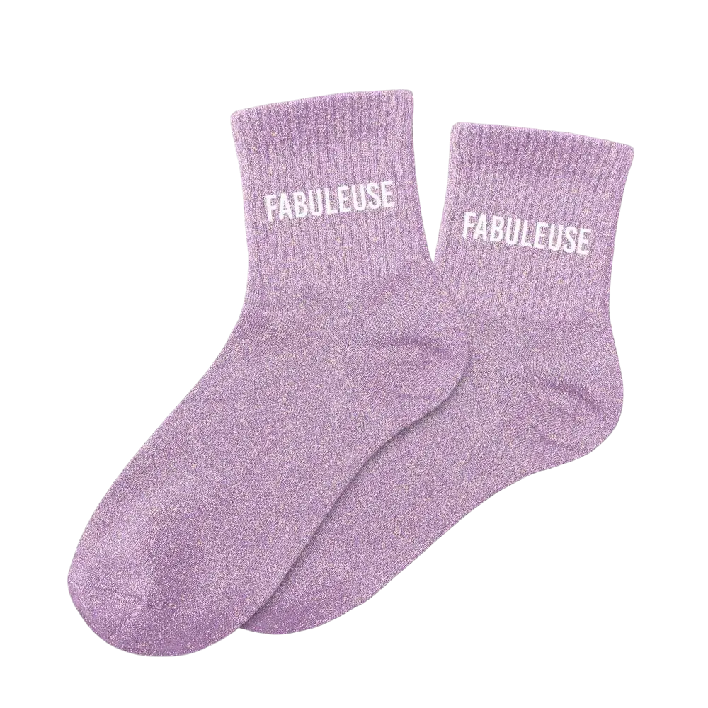 Fabulous glitter socks - One size 36-42