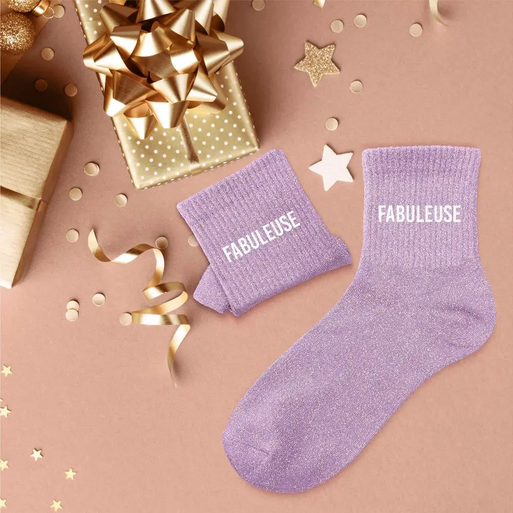 Fabulous glitter socks - One size 36-42