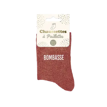 Bombastic glitter socks - One size 36-42