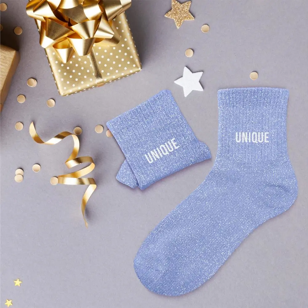 Single sequin socks - One size 36-42