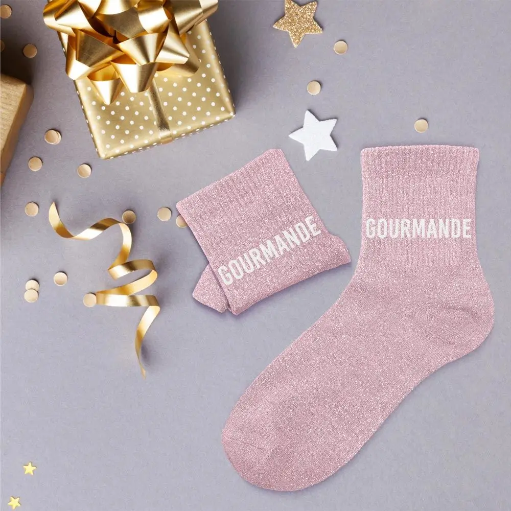 Gourmet glitter socks - One size 36-42