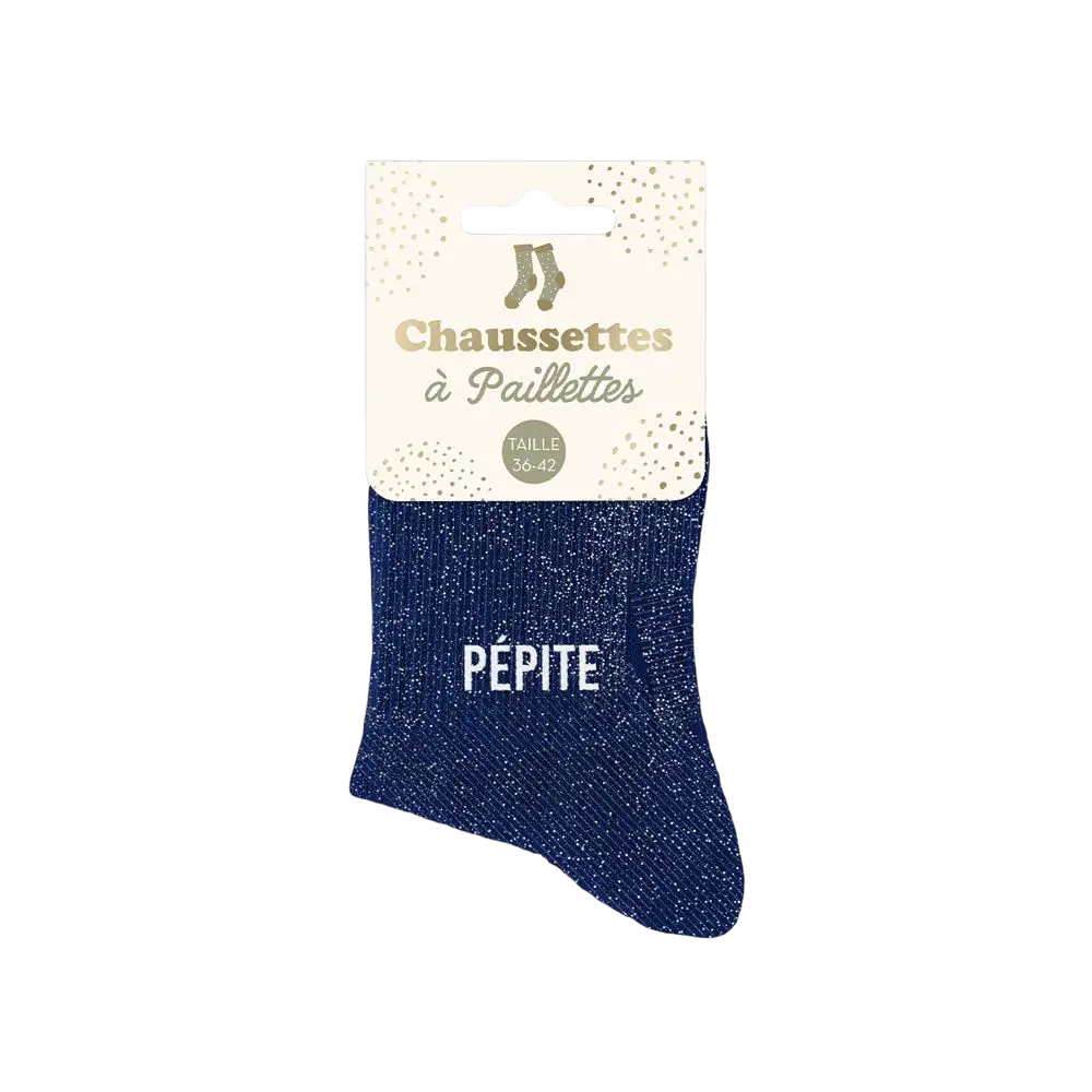 Glitter socks - One size 36-42