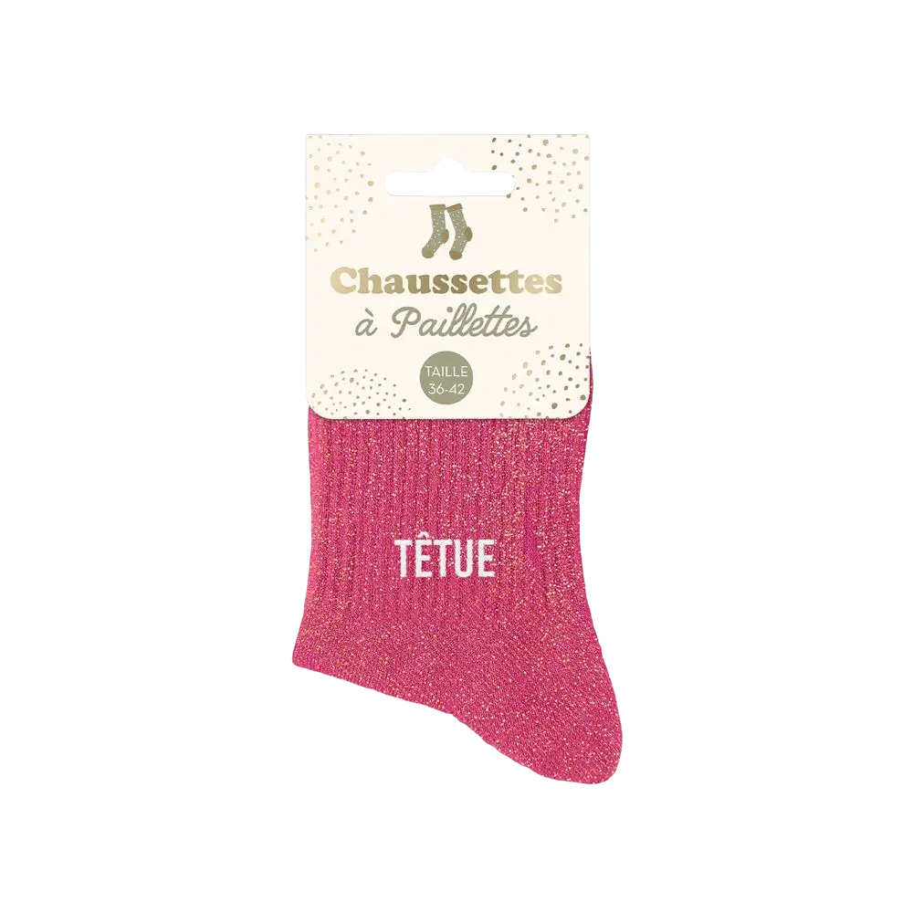 Sequined socks - One size 36-42
