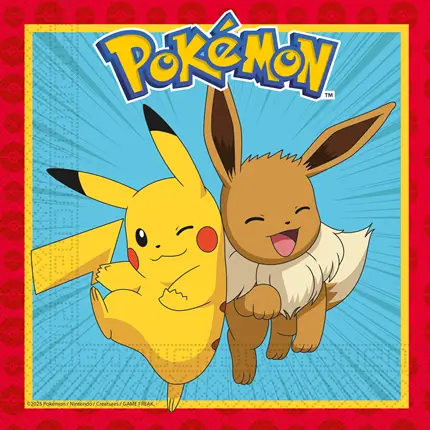 Pokémon napkins - Set of 20