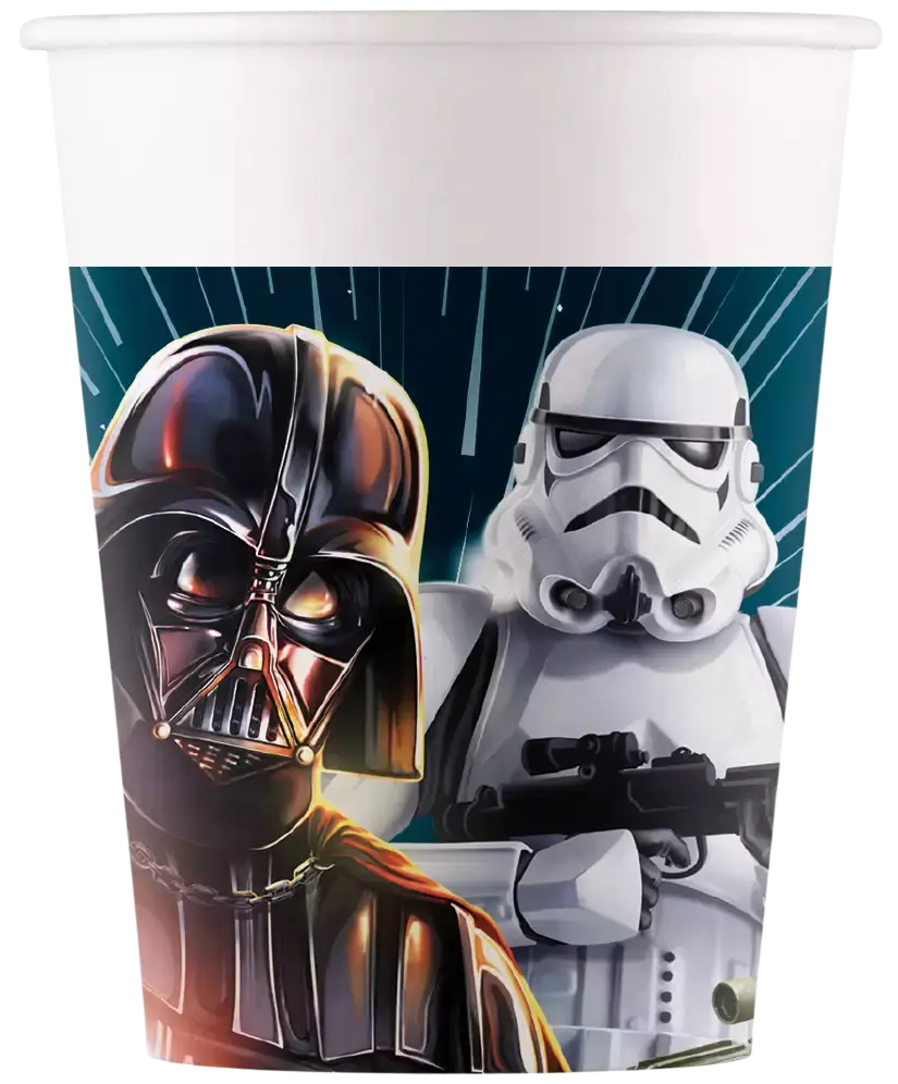 Star Wars paper cup - 25cl - Set of 8