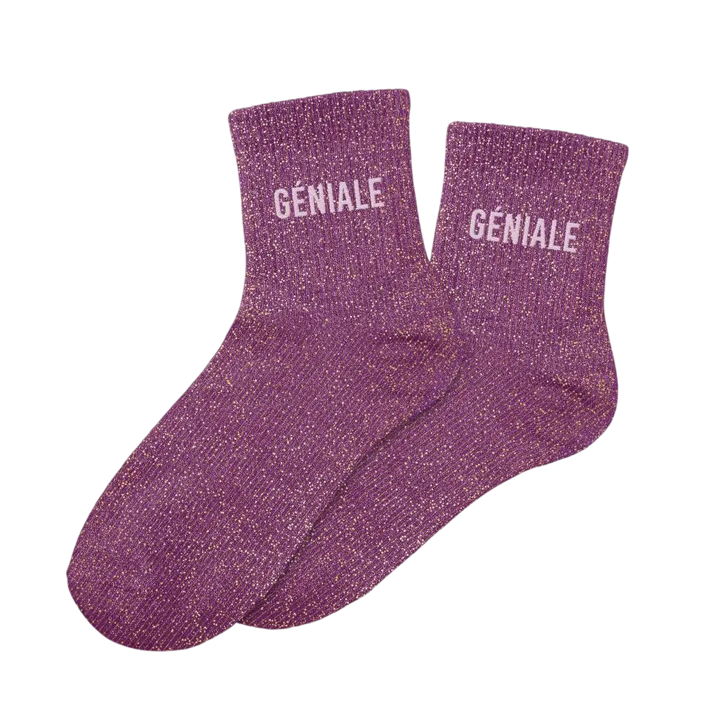 Géniale Glitter Socks - One Size 36-42