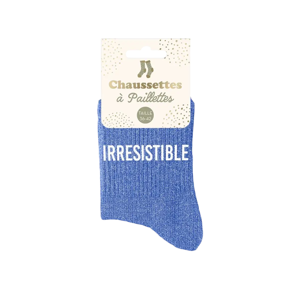 Irresistible Glitter Socks - One Size 36-42