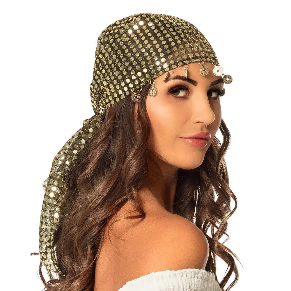 Golden Oritental Bandana