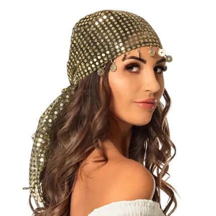 Golden Oritental Bandana