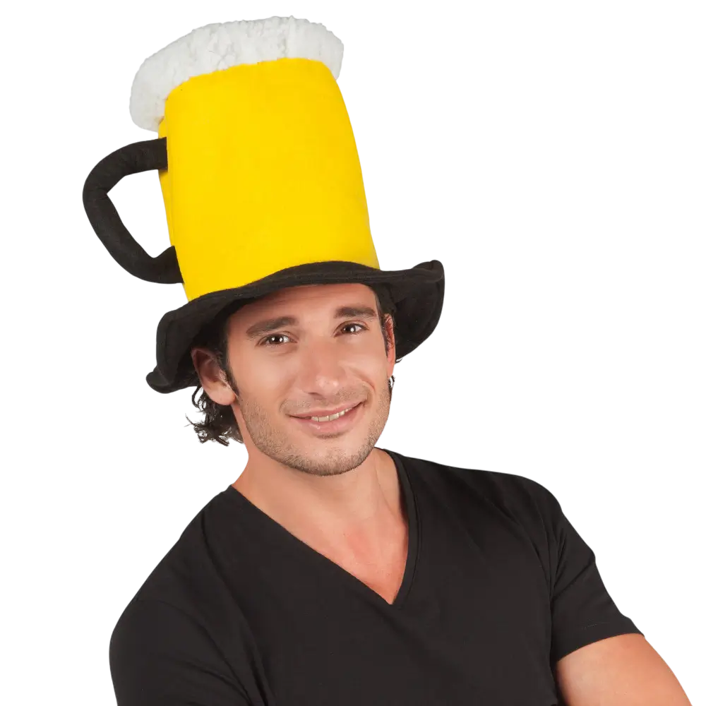 Beer mug hat
