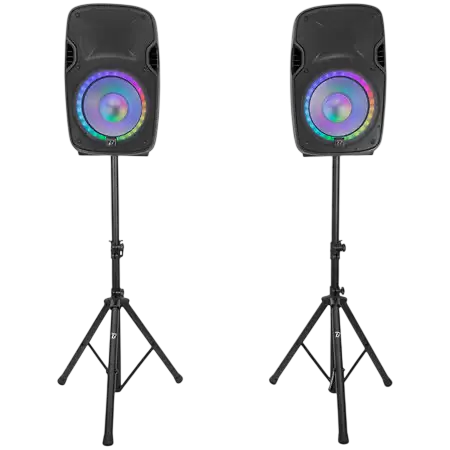 Sound Pack 2 12'' Speakers - BoomTone DJ PS212A LED Set