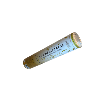 Confetti Cannon 20 cm Gold