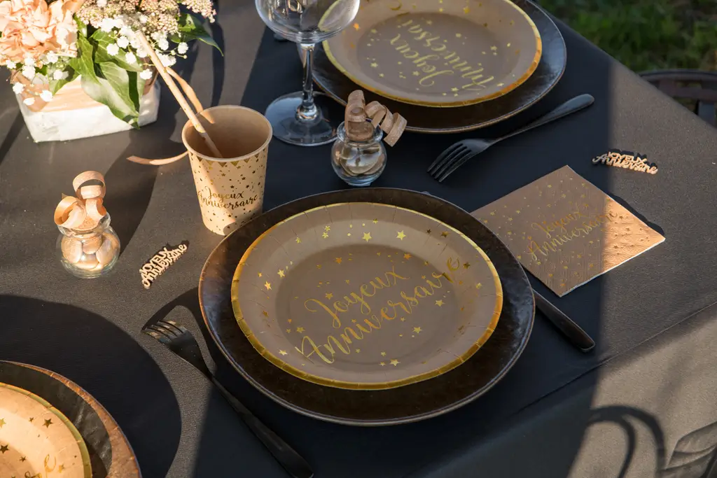 Happy Birthday Kraft napkin (pack of 20)