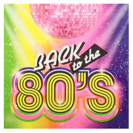 80's napkin - Set of 20
