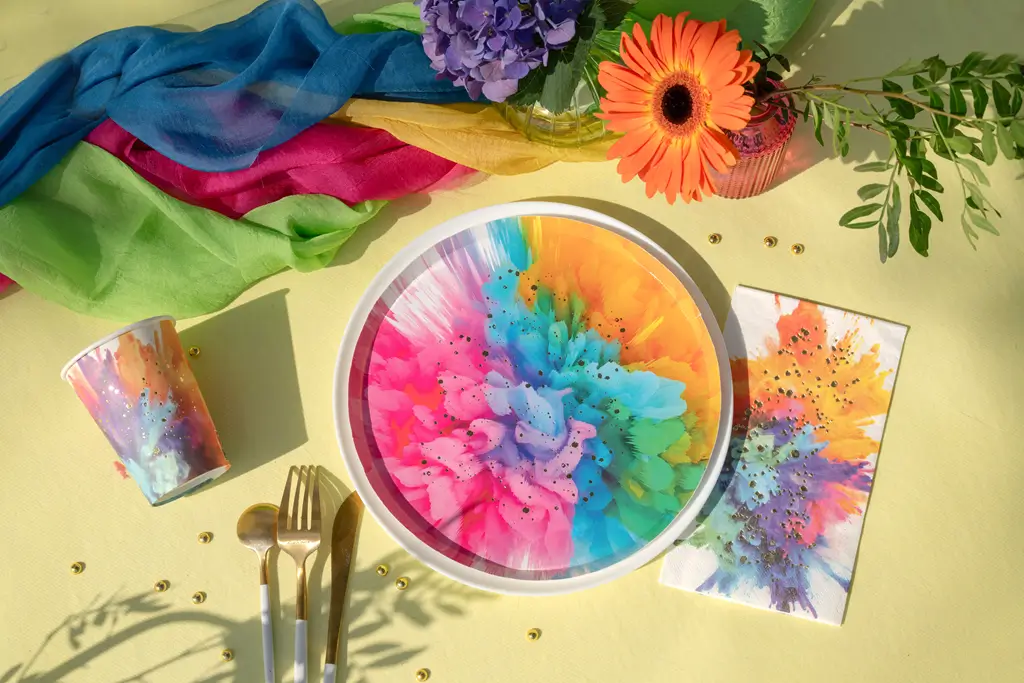 Holi Festival of Colours tumbler - Set of 6