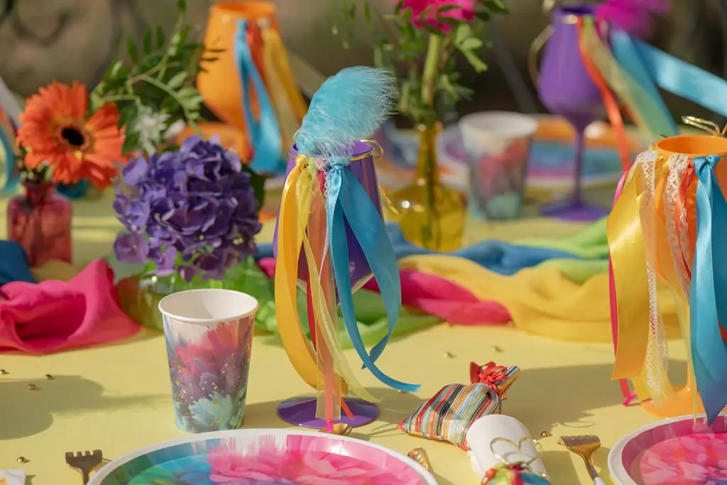 Holi Festival of Colours tumbler - Set of 6