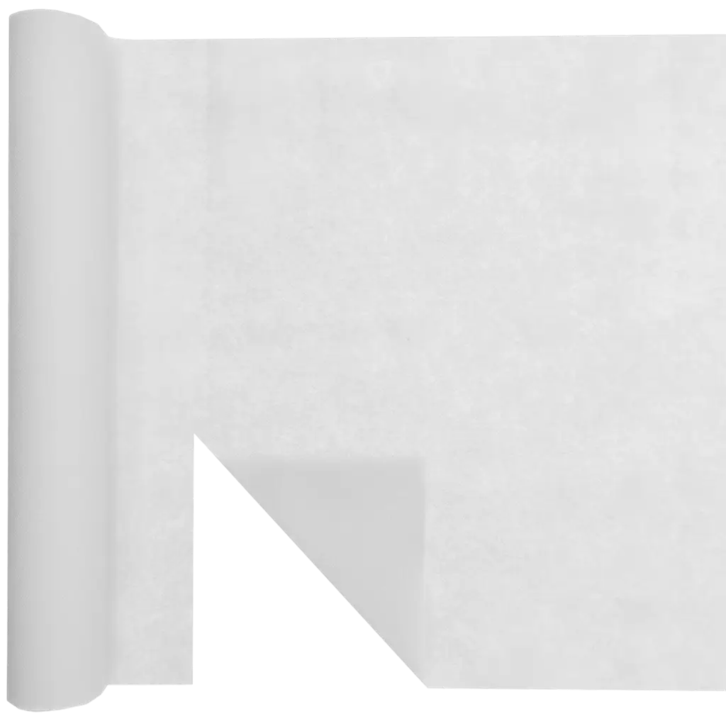 Harmony 4.8 m pre-cut table runner - White