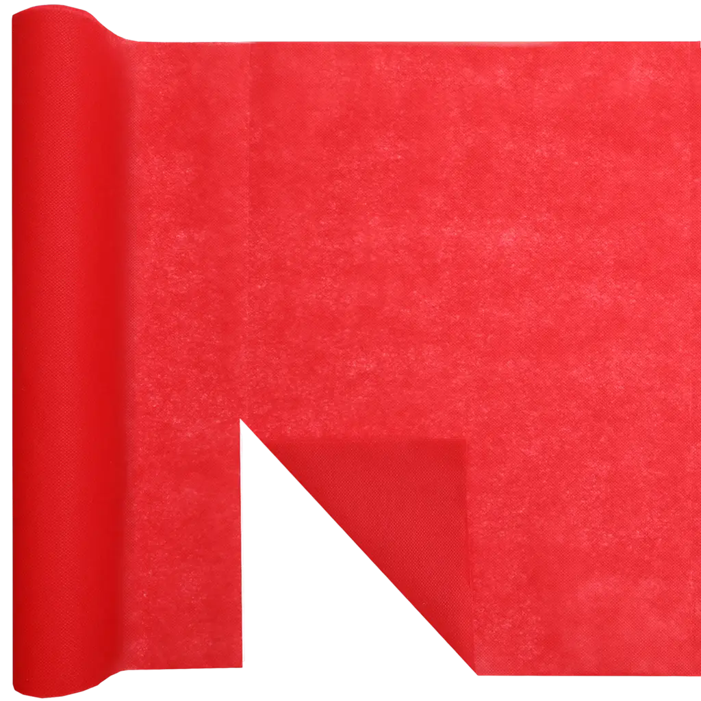 Harmony 4.8 m pre-cut table runner - Red