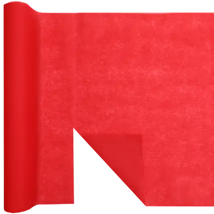 Harmony 4.8 m pre-cut table runner - Red