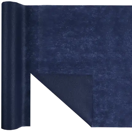 Harmony 4.8 m pre-cut table runner - Navy blue