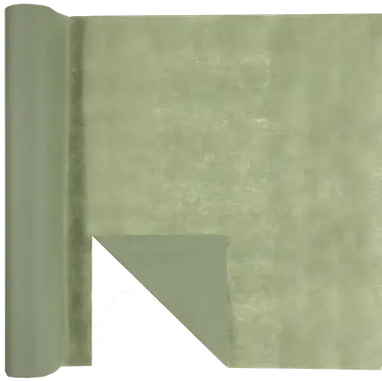 Harmony 4.8 m pre-cut table runner - Olive