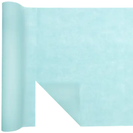 Harmony 4.8 m pre-cut table runner - Light blue