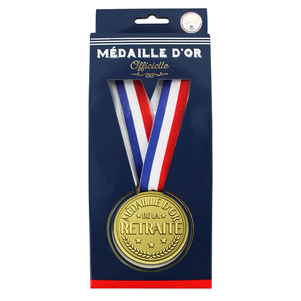 Gold medal for retirement