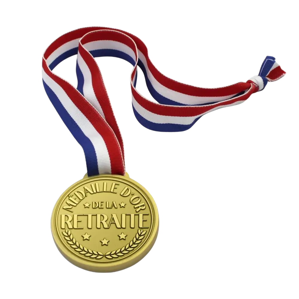Gold medal for retirement