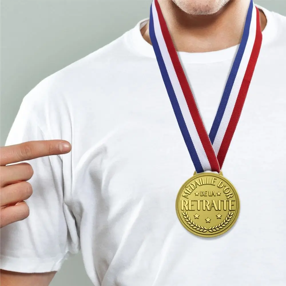 Gold medal for retirement