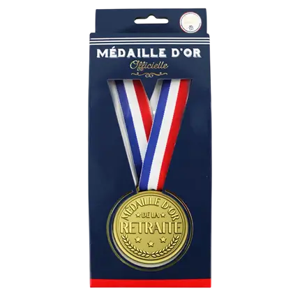 Gold medal for retirement