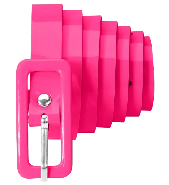 "FLUORESCENT PINK BELT
