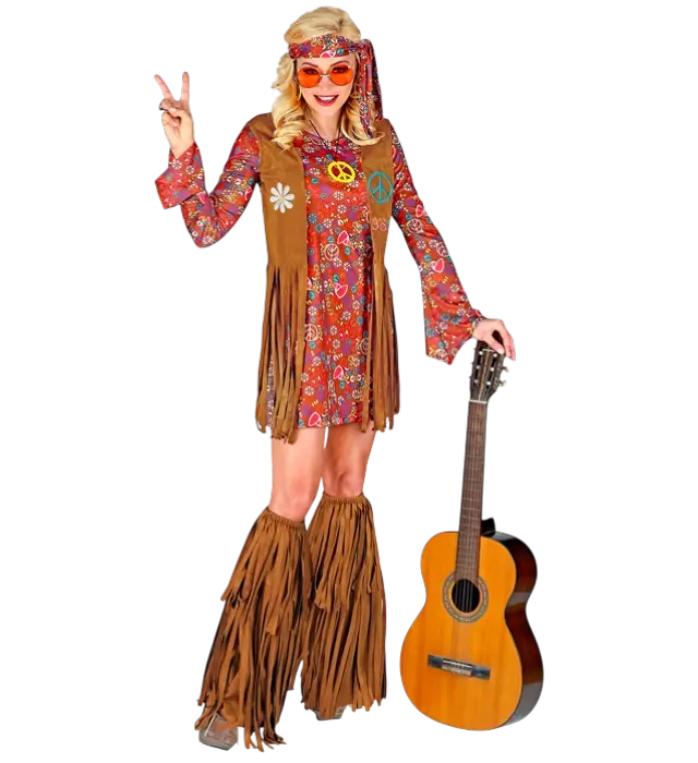 Cowboy Western Boot Covers with Fringe Suede Look – Costume Accessory