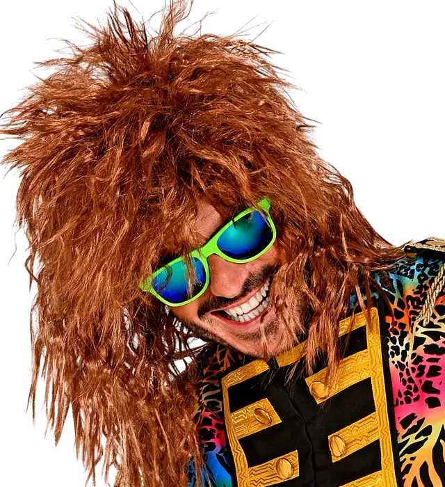 80s Neon Glasses with Revo Lenses – 4 Assorted Colours – Disco Costume Accessory