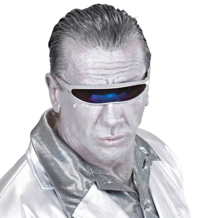 Silver Robot Glasses – Futuristic Costume Accessory