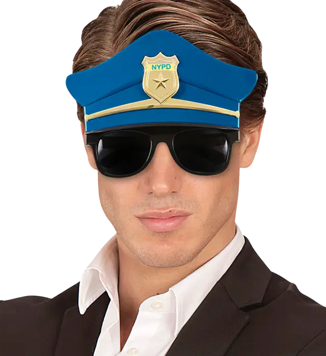 Police Officer Aviator Glasses – Police Costume Accessory