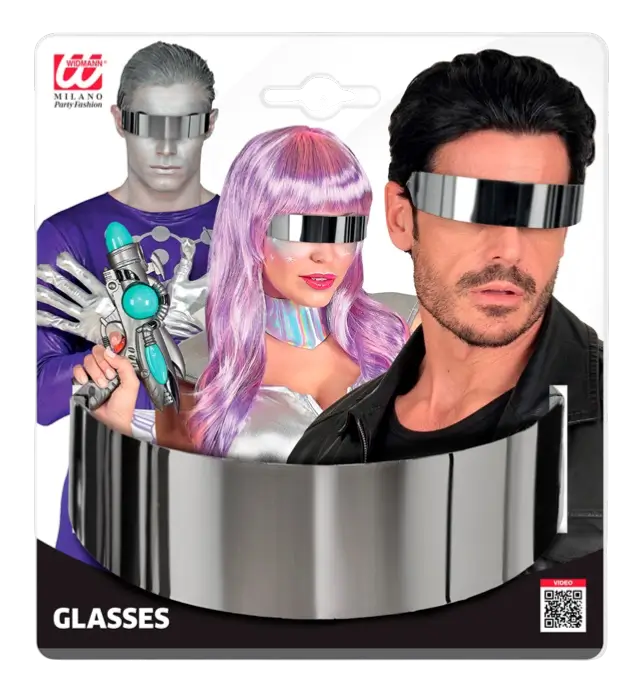 Mirror Sunglasses – Reflective Lens Glasses – Costume Accessory