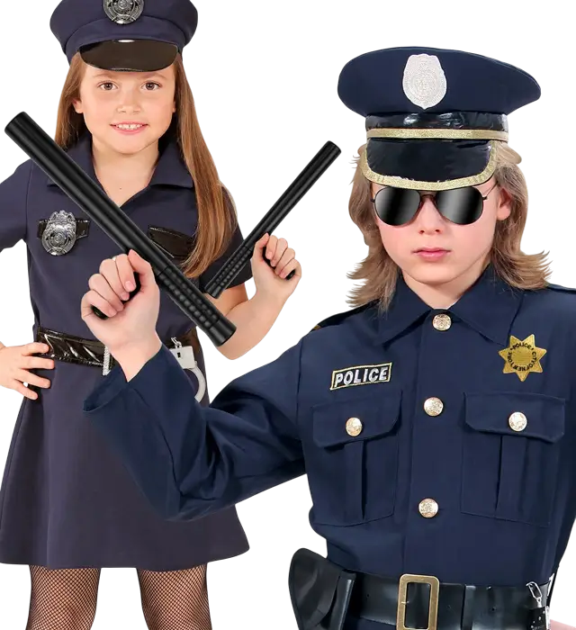 Police Baton 29 cm – Police Costume Accessory