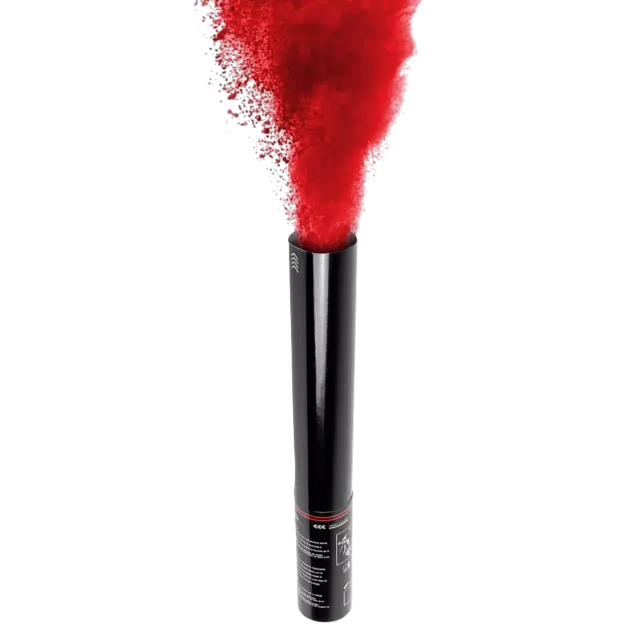 Holi manual powder cannon 40 cm - Red