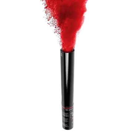 Holi manual powder cannon 40 cm - Red