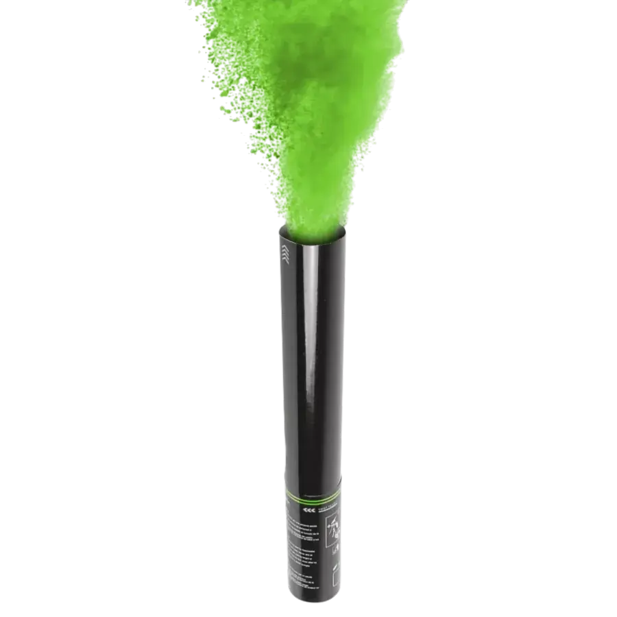 Holi manual powder cannon 40 cm - Green