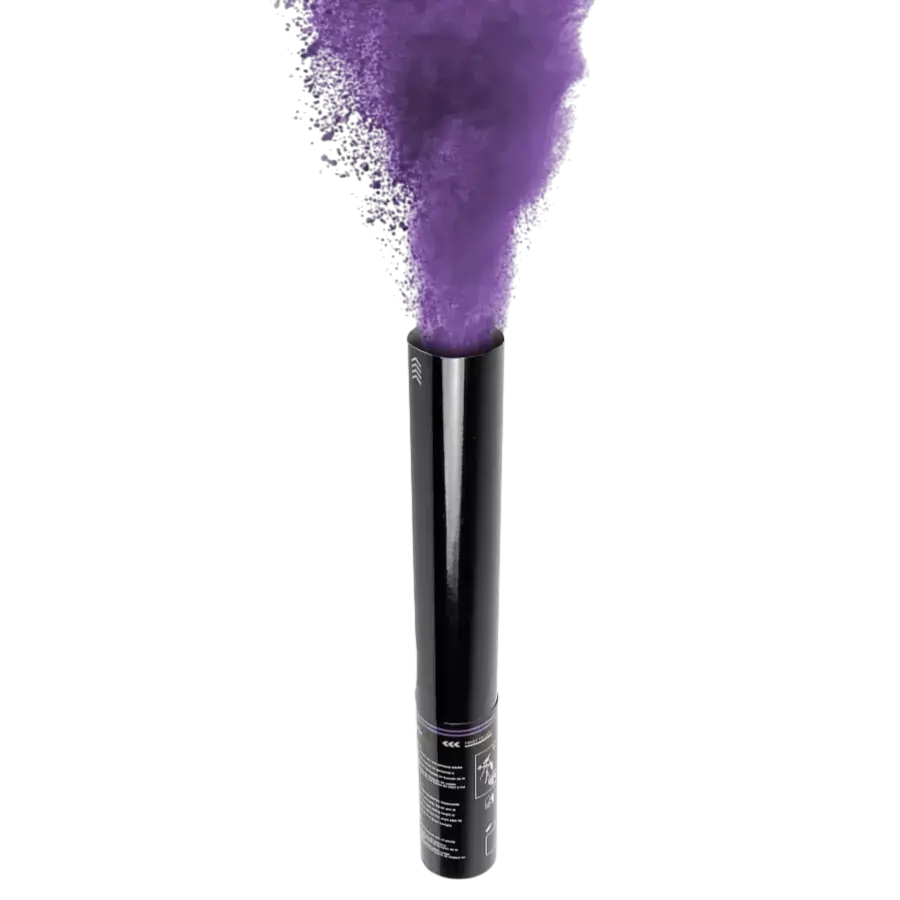 Holi manual powder cannon 40 cm - Purple